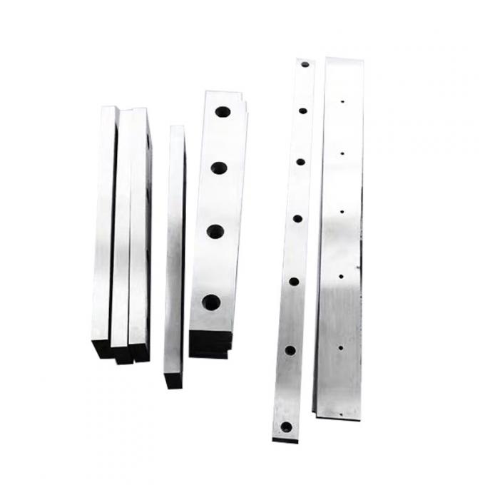 ओईएम उद्योग सीधे छिद्रण वोल्फस्टेन स्टील कोल्ड शीट धातु कतरनी गुइलोटिन पेपर कटिंग मशीन ब्लेड 1